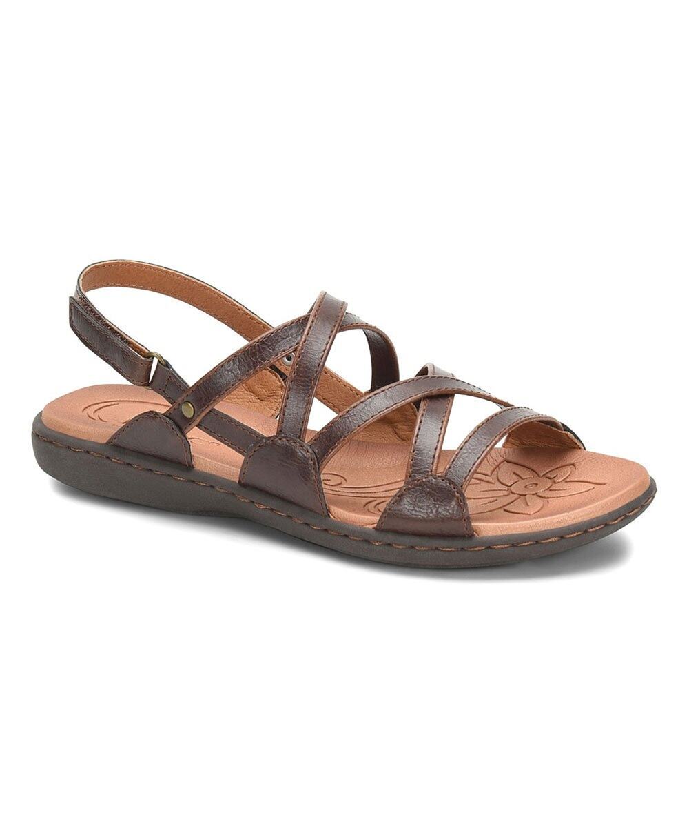 B.O.C. Dark Brown Altheda Sandals
